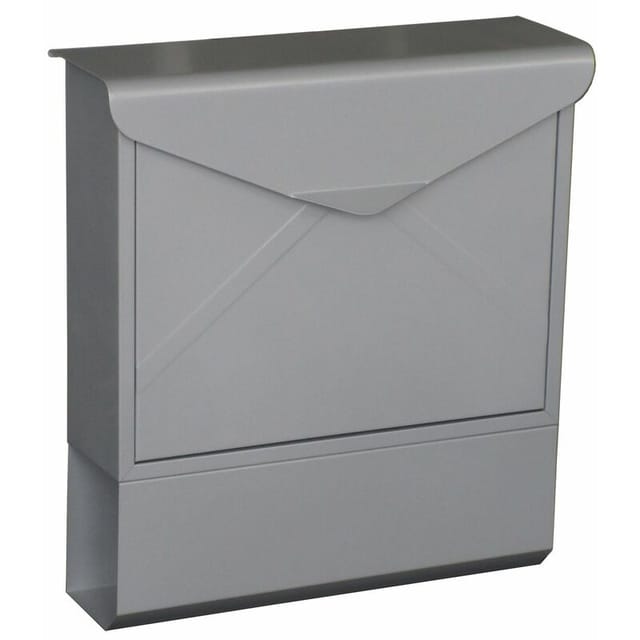 Primaster - Briefkasten Xin silber Postkasten Wandbriefkasten