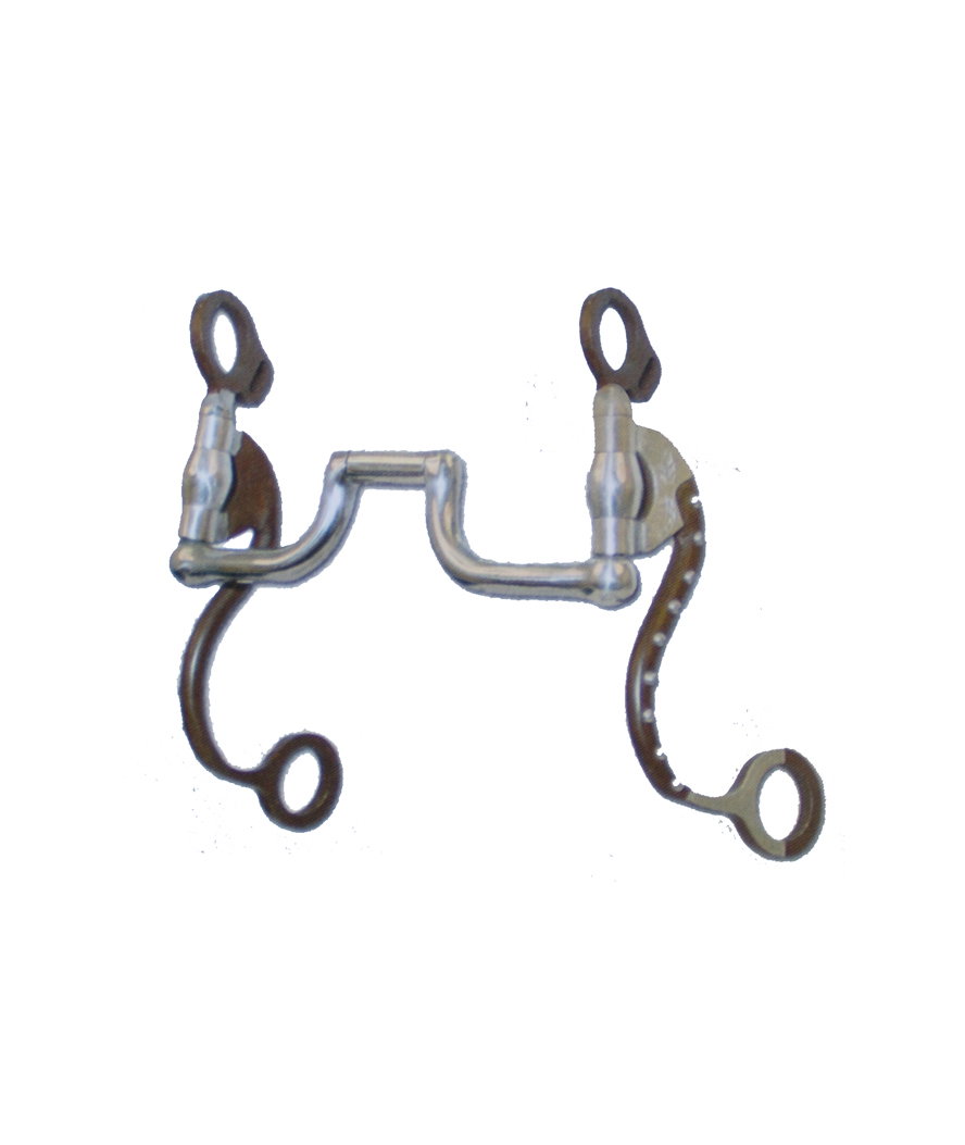 Morso Correction A Collo D’oca Medio Con Aste Da 7" E Imboccatura Con Inserti In Rame