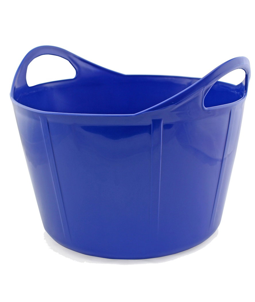 Giallo - Secchio In Plastica Flessibile Da 17 Litri