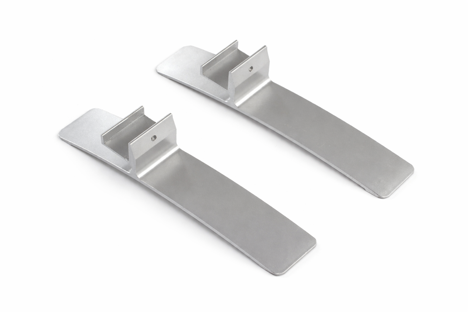 Umbrella® 2er Pack Standfüße Für Infrarotheizung, Passend Für F- & Cf-serie Und Viele Heizpaneele Anderer Hersteller Mit Rahmen Bis 22 Mm, Nicht Für Rahmenlose Modelle, Aluminium Zubehör
