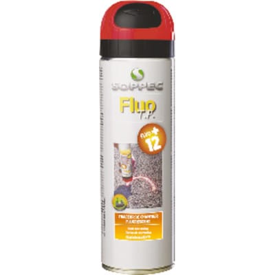 Soppec - 141516E Baustellenmarkierspray fluo tp leuchtorange 500 ml