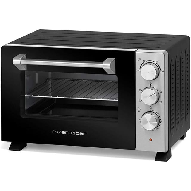 Freistehender ofen 21l 1380w schwarz Riviera&bar qfr210