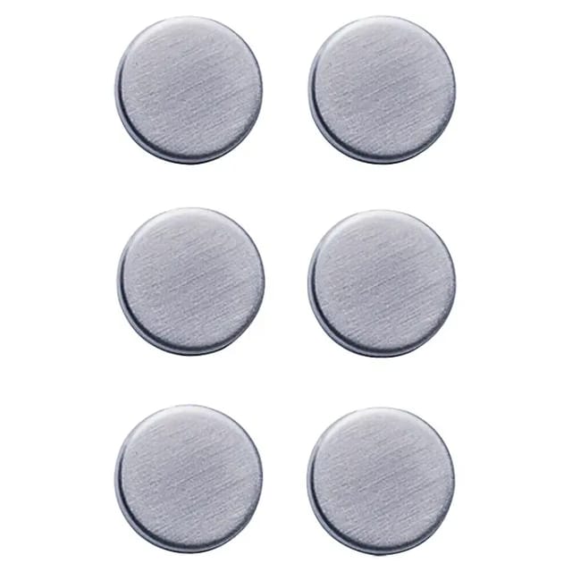 Magnet-Set, 6-tlg., Edelstahl