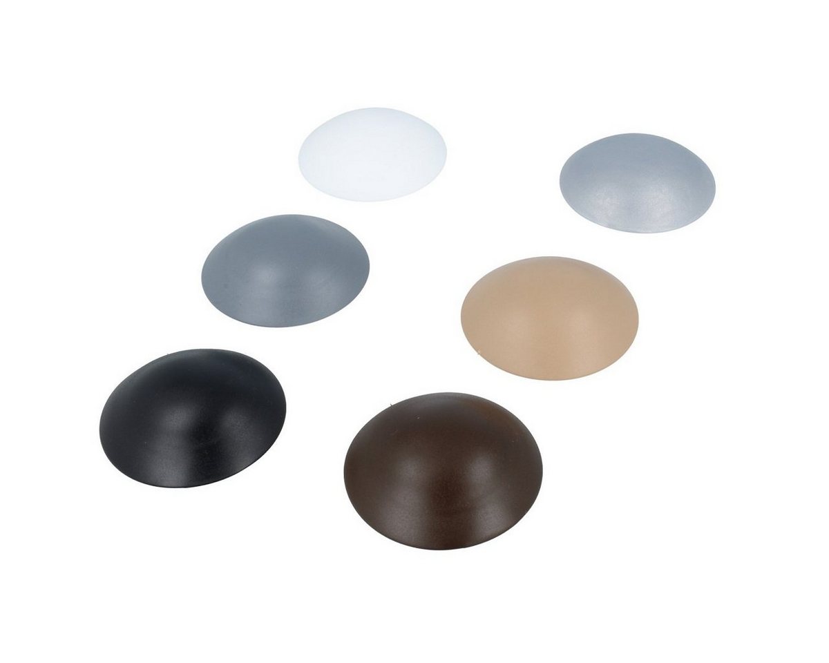 Ms Beschläge - Türstopper selbstklebend Kunststoffstopper Wandtürstopper Wandschutz 40mm Braun Bild 2