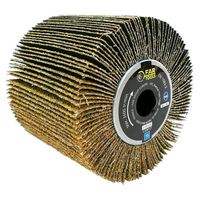 Schleiflamellenbürste A36 far tools ø 120 mm l 100 mm - 110917