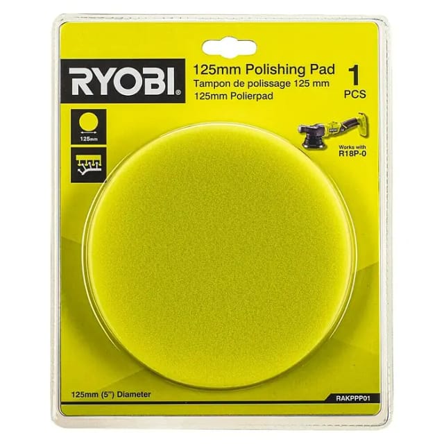 RAKPPP01 Universalschwamm ø 125 mm Klettpolierpolierer R18P - Ryobi