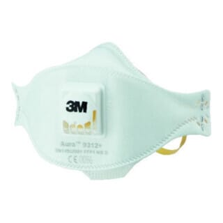 3M - Atemschutzmaske 9312+ Aura FFP1NRD m.Ventil b.4xAGW-Wert EN149/2001+A1:2009 10 Stk