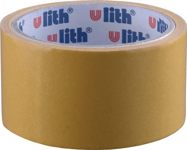 IKS - Ruban adhésif de pose double face 468/E Longueur 10 m Largeur 50 mm beige Rouleau
