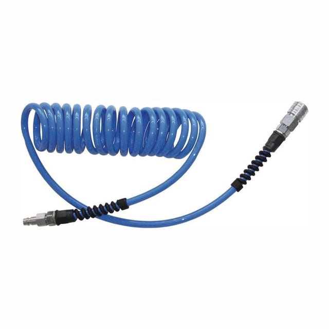 EWO Spiralschlauchset Innen-Ø 8 mm Außen-Ø 12 mm Länge 7,5 m Kupplung DN 7,2 PU - E40830
