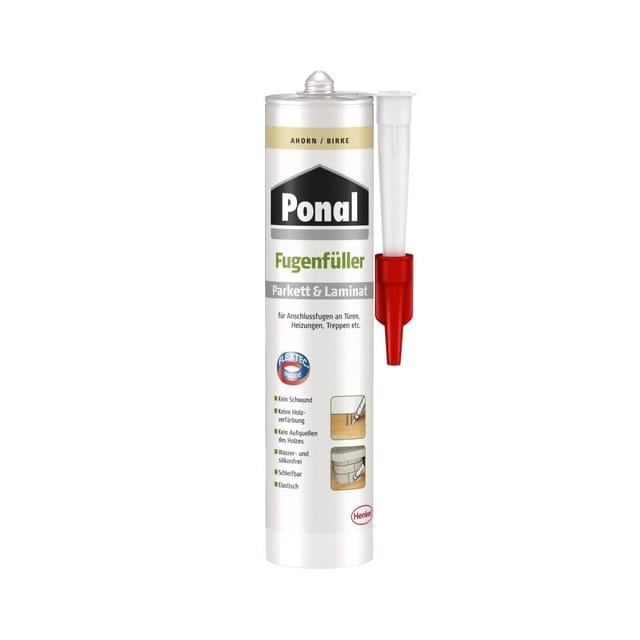 Parkett & Laminat Fugenfüller Ahorn/Birk 280ml PN5RF - Ponal