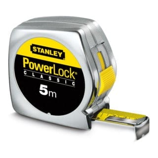 Stanley 1-33-191 Meter Carbon-Beschichtung, Mylar-beschichtet, Breite 19 mm, 5 m