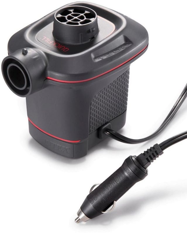 Intex 66636 Elektrische Pumpe Schwarz Kompakt 12V