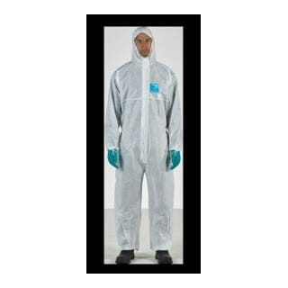ANSELL WH15S-00111 Schutzoverall MICROGARD® 1500 PLUS Gr.L weiß Kategorie III