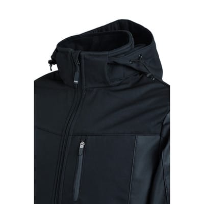 FHB - Softshelljacke jannik, anthrazit-schwarz, Gr.L
