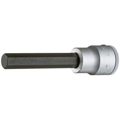 Steckschlüsseleinsatz in 32 3/4 ″ Innen-6-kant Schlüsselweite 17 mm Länge 155 mm
