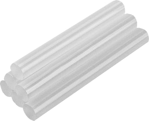 Klebesticks 8 mm, transparent, 12 Stk.