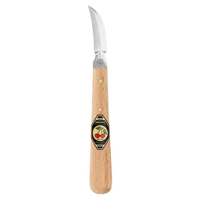 Kirschen Kerbschnitzmesser / Schnitzmesser Messer mit doppelseitiger Schneide