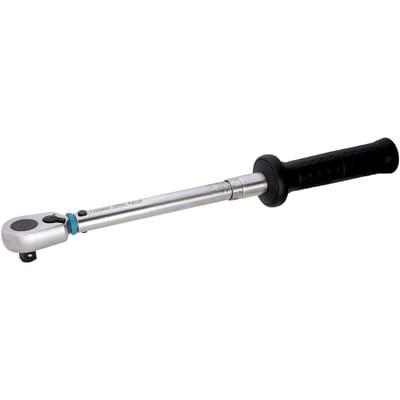 Hazet - Drehmoment-Schlüssel, Nm min-max: 20 - 120 Nm, Toleranz: 2%, Vierkant massiv 12,5 mm (1/2), Art.Nr. 6121-1CT