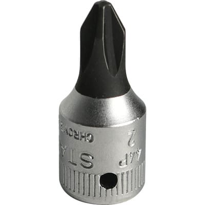 Steckschlüsseleinsatz 44 p 1/4 ″ ph ph 2 Länge 28 mm