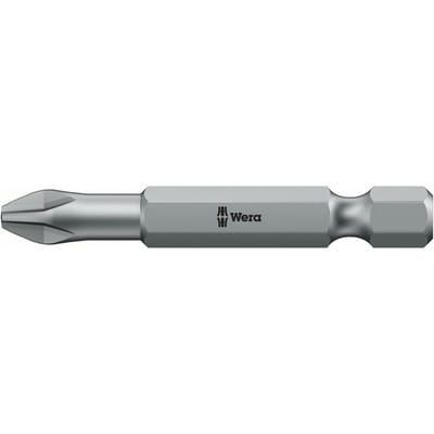 WERA 5059805001 Bit 851/4 TZ 1/4 Zoll PH 1 Länge 50 mm Torsionszone, zähhart