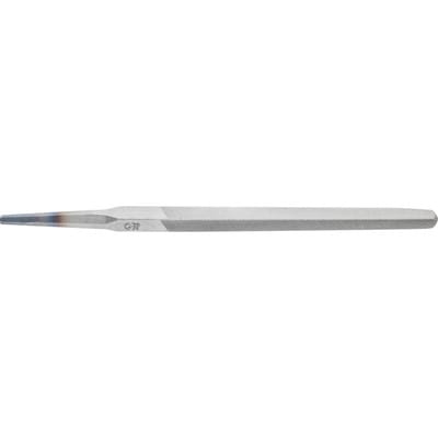 Werkstattfeile din 7261 L.100mm Q.8mm Hieb 1 Dreikant Pferd