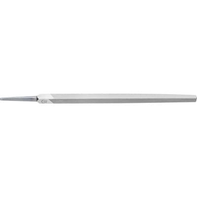 Werkstattfeile din 7261 L.200mm Q.15mm Hieb 1 Dreikant Pferd