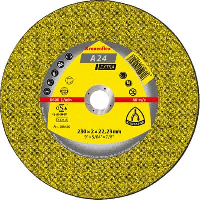 Trennscheibe gerade A24 Extra 230x3mm Klingspor