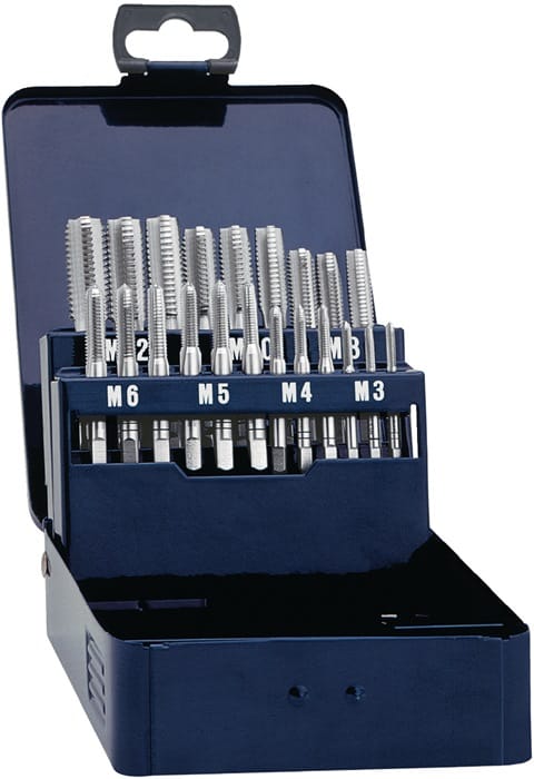 Handgewindebohrersatz DIN352 M3-M12 hss 21tlg.
