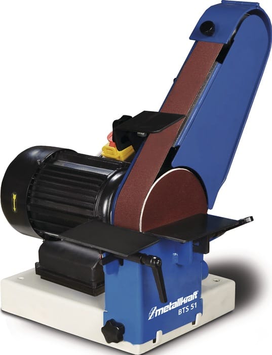 Band- u.Tellerschleifer bts 51 50x1.000mm Schleifteller-Ø 150mm 22 m/s 750W - 3700051 - Metallkraft