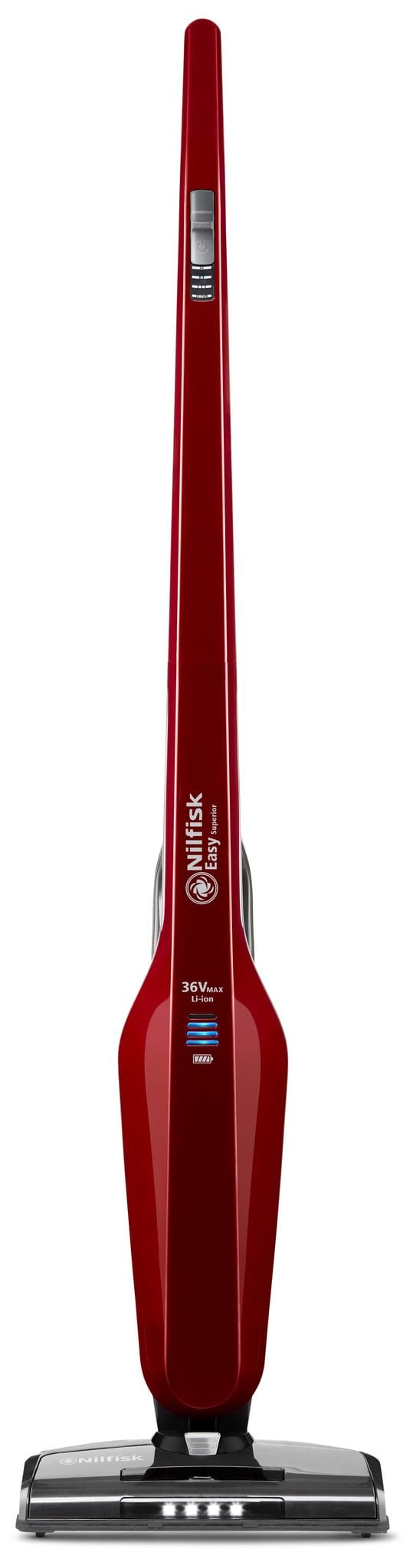 Nilfisk - 2-in-1 Akku Staubsauger - Handstaubsauger inkl. Zubehör, beutellos, 36 v, Rot - Easy