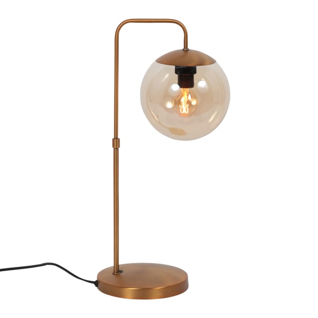 Steinhauer - tischlampe - Bollique - bronze - glas metall -
