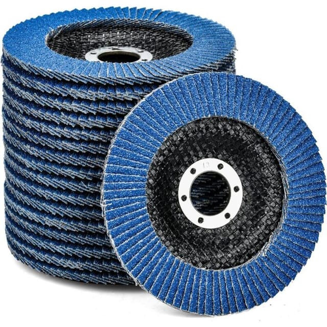 10 Lamellenscheiben Ø 125 Mm X 22 Mm Körnung 40 Lamellenscheiben Schleifscheiben Zum Entgraten, Entrosten, Polieren, Feinbearbeiten
