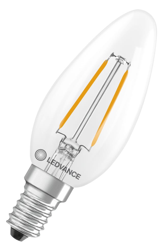 Ledvance LED Classic B 25 Filament, 1.8W, E14, 2700K, 4099854466298