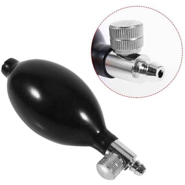 Vtizikl Valve Bulbe de Pression, Valve de Libration de Bulbe de Pression de Remplacement Pression Manuelle, Grande Pompe pour Gonflage Manuel avec