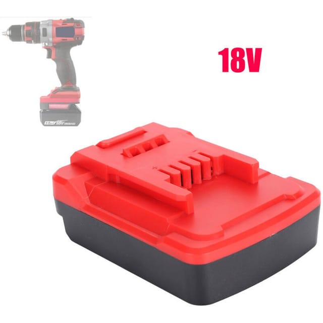 Vtizikl Adaptateur Convertisseur 18V - Compatible Batterie Bosch vers Outils Einhell (Sans Batterie) - Pour Perceuse/Scie/Visseuse - Connexion