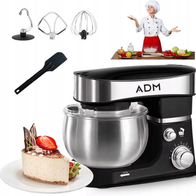 ADM 700W Planetenrührwerk mit 3L Edelstahlschüssel