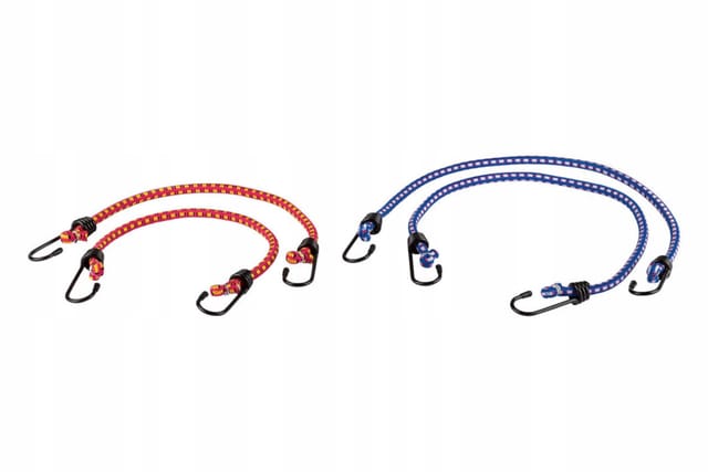 Set PARKSIDE elastische Gepäckgurte mit Befestigungshaken, 4 Stück.