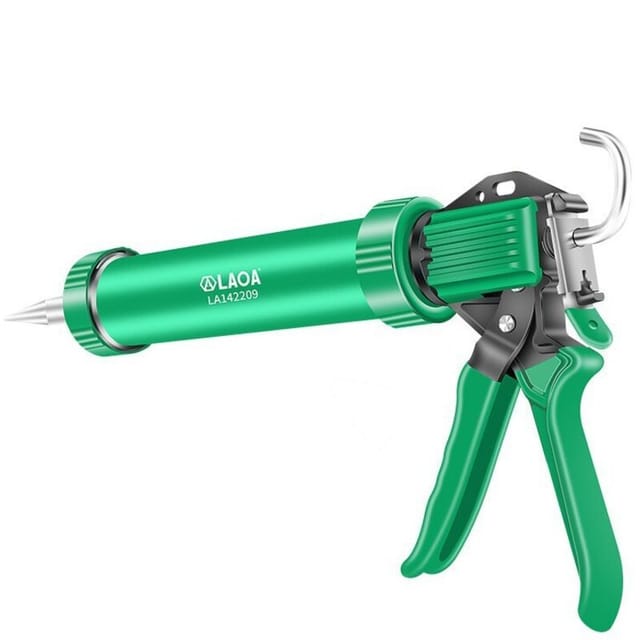 – Kartuschenpistole, Manuelle Pistole Für Fenster Oder Türen, Haushaltswerkzeug, Druckklebepistole, Ohne Akku Oder Ladegerät, 300 Ml, 360 Mm