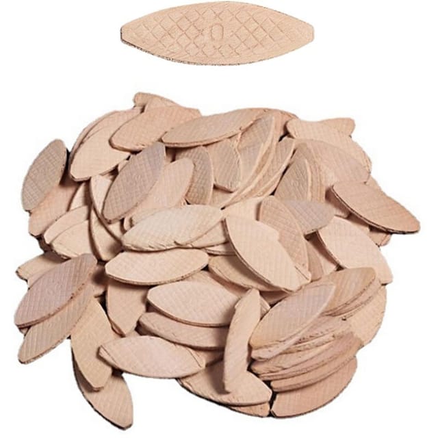Lamello-verbindungsplättchen Größe 20, Packung Mit 100 Stück, Hochwertige Flachdübel Aus Buchenholz Für Holzbearbeitungs- Und Heimwerkerprojekte, Für Oberfräsen/fräsmaschinen
