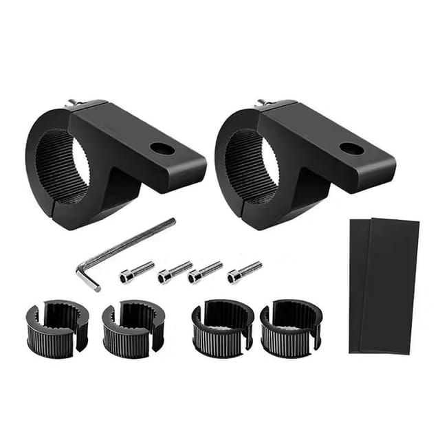 Universelle Arbeitsscheinwerfer-montagehalterung, Rohrschelle, 19-32 Mm, Für Geländewagen, Pkw, Lkw, Motorräder (2 Stück)