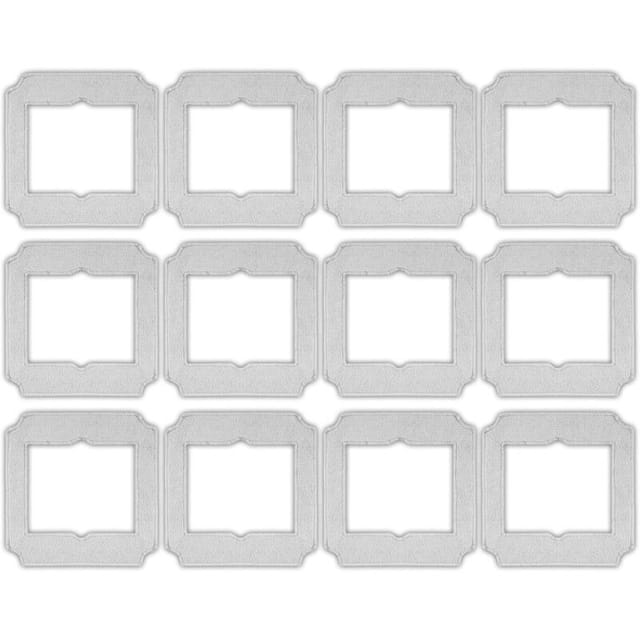 12 waschbare Ersatzpads für den ECOVACS Winbot Mini W-CC02-0012 Fensterreinigungsroboter