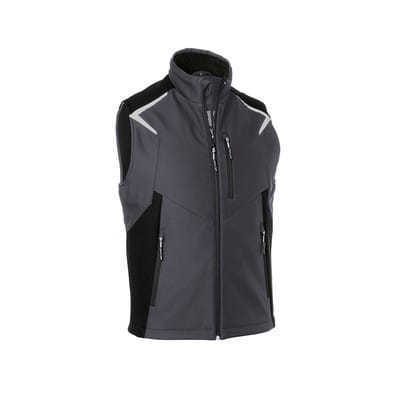 Kübler Bodyforce Softshell Weste Anthrazit/Schwarz xxl