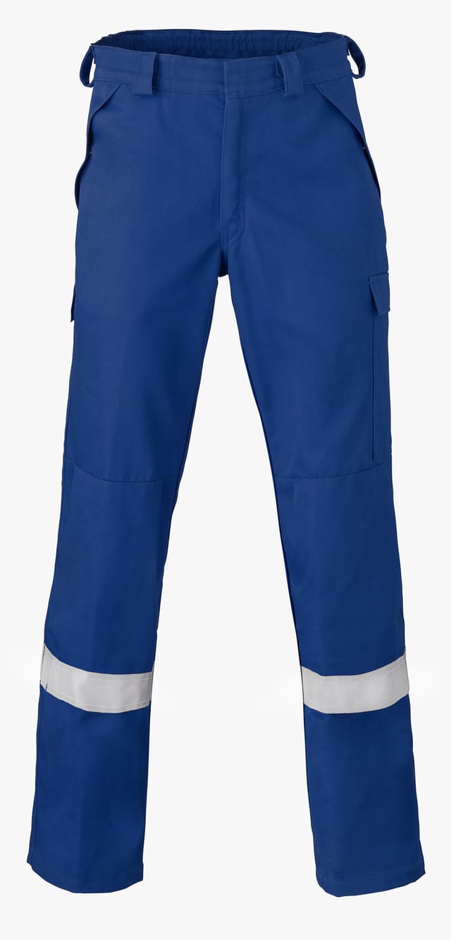 Bundhose 5 Safety, marine, 80/19/1% BW/Pol/Negastat, 280 g/m², Gr. 50