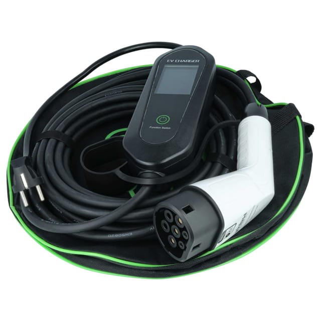 Vhbw - Ladekabel Typ 2 zu Typ f cee 7/7 kompatibel mit Alfa Romeo Tonale Elektroauto, 1-phasig, 16 a, 3,5 kW, 10 m