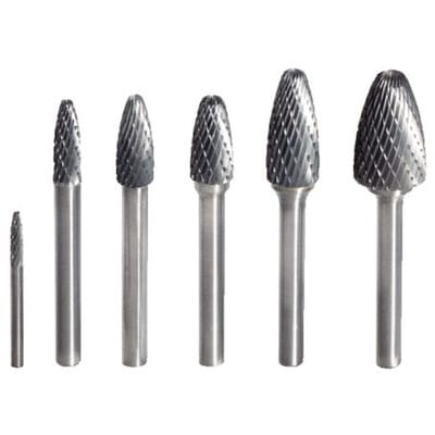 Hm Rundbogen-Frässtift Form f, 8mm
