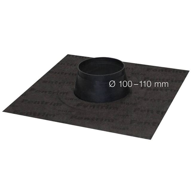 Siga Fentrim Manschette black Ø100–110 mm für Rohrdurchdringungen und Leerrohre
