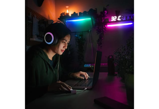 B.k.licht - led Streifen 5 m - smart, dimmbar, Farbwechsel, Sprachsteuerung, Magic rgb