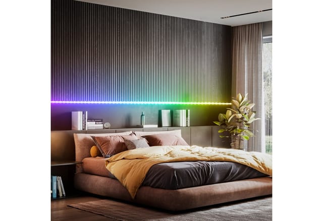 B.k.licht - led Streifen 5 m - dimmbar, Fernbedienung, usb, Farbwechsel, Magic rgb
