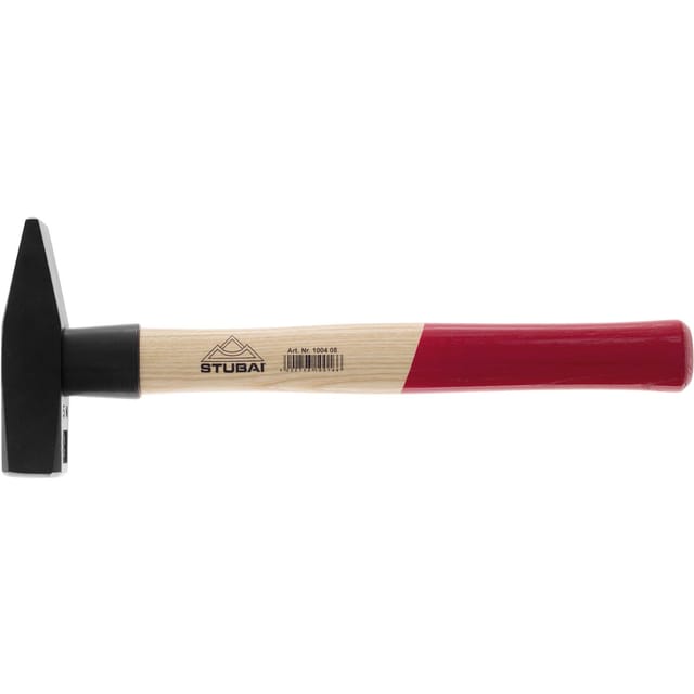 Stubai - Schlosserhammer mit Eschenstiel DIN1041 Hammer Stiel geschweift 400 g