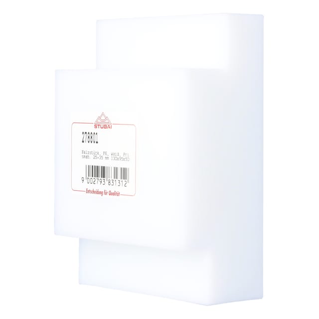Falzstück 130x95x50mm - Falzbeschlag aus Kunststoff - Stubai
